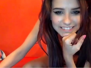 Cute blonde amateur webcam teen masturbating