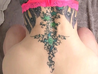 Sexy solo girl loving masturbation with toys