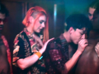 Stunning Bebe and Muriel’s Trippy 5 cock orgy GANGBANG