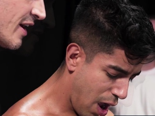 Derek Kage prepares all the mares for breeding