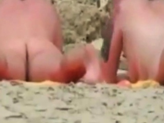 my Stepmom and mom in law naked on the beach