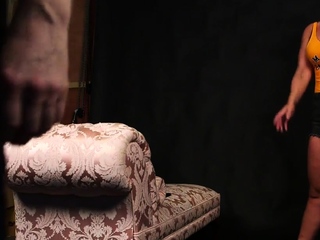 Gonzo CFNM voyeur watches lads job