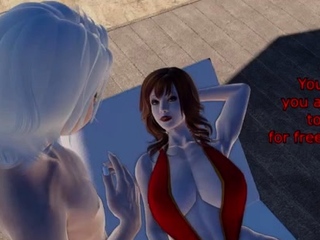 Welcome to the FUTA/Femboy beach! (Futa x Male, Female x